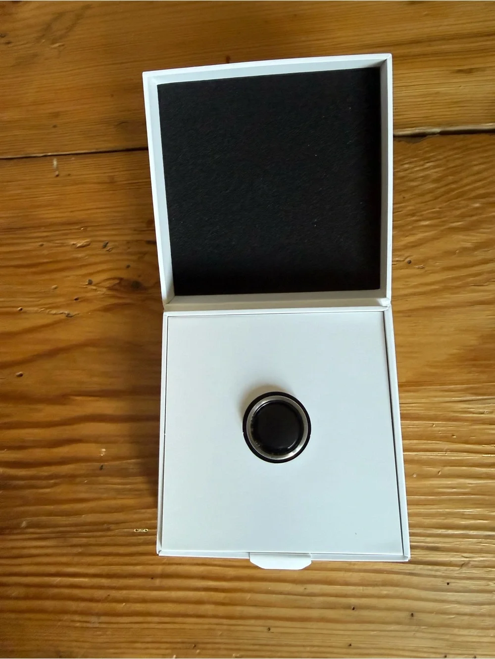 Brushed titanium Gen 3 Oura ring size 11